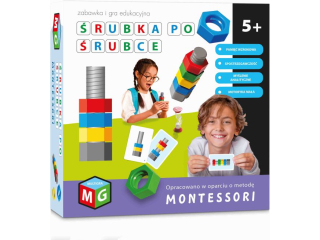 Montessori Gra I Zabawka Edukacyjna - Śrubka Po Śrubce