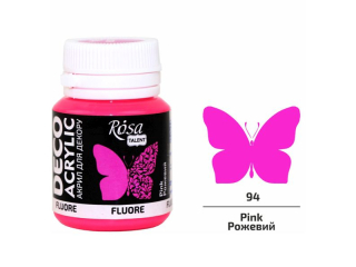 ROSA TALENT FARBA AKRYLOWA FLUORESCENCYJNA PINK 94 20 ML [opakowanie=1szt]