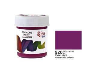 ROSA STUDIO FARBA GWASZOWA VIOLET LIGHT 920 40 ML [opakowanie=1szt]