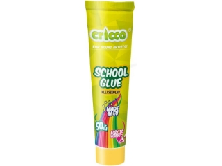Klej szkolny w tubce CRICCO 50g [opakowanie=30szt]