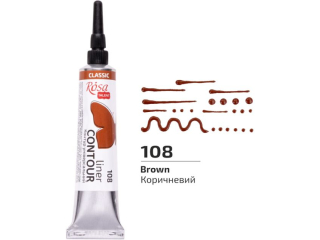 ROSA TALENT KONTUR�WKA UNIVERSAL BROWN 20 ML [opakowanie=4szt]
