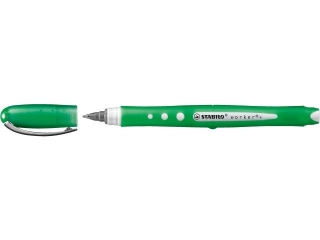 Pi�ro kulkowe STABILO worker+ colorful zielony 2019/36 [opakowanie=10szt]
