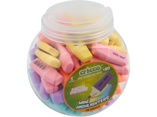 ZAKRELACZE MINI CRICCO PASTEL MIX KOLORW SOIK 80 SZT.