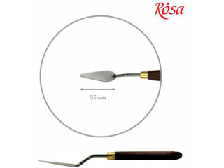 ROSA GALLERY SZPACHLA MALARSKA CLASSIC NR 4 D�UGO�� 5, 5 CM, KROPLA