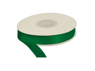 Wstka satynowa 12mm/25m zielona