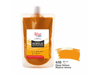ROSA STUDIO FARBA  AKRYLOWA YELLOW DEEP 410 200 ML