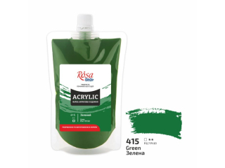 ROSA STUDIO FARBA  AKRYLOWA GREEN 415 200 ML