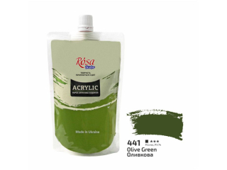 ROSA STUDIO FARBA  AKRYLOWA OLIVE GREEN 441 200 ML