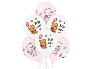 Balony BN06-672 - Dziewczynka -  op. 6 szt. PROM