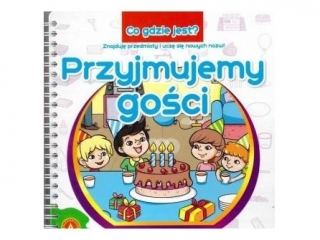 Ksieczka ALEXANDER Co gdzie jest - Przyjmujemy goci