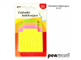 ZAKADKI INDEKSUJCE ZI-07 PAPIEROWE    4x25 70mmx70mm