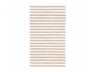 Pereki samoprzylepne DPCRAFT 4mm 440szt - beige