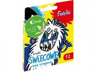Kredki Fiorello wiecowe 12 kol. EXTRA