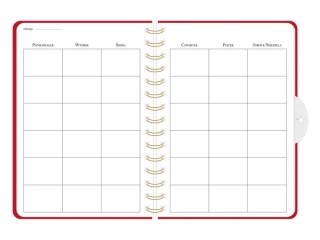 Organizer na spir.BUJO PT A5 240 Garden