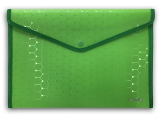 Koperta na zatrzask PENMATE A5 Lux - zielona