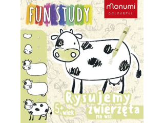 Ksieczka Rysujemy "Zwierzta na wsi" (ISBN 9788360162927), Monumi