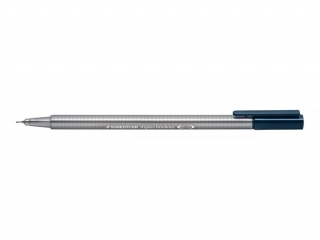 Cienkopis triplus, trjktny, 0.3 mm, indigo, Staedtler [opakowanie=10szt]