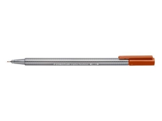 Cienkopis triplus, trjktny, 0.3 mm, karmelowy, Staedtler [opakowanie=10szt]