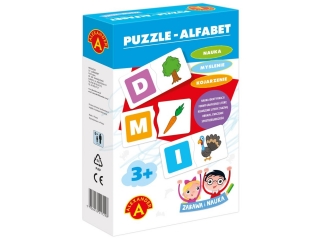 Puzzle zabawa i nauka ALEXANDER Alfabet