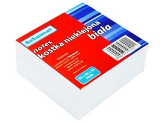 Notes kostka ? 83x83x35mm nieklejona bia�a ? 0211