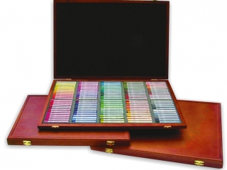 MUNGYO GALLERY ARTISTS PASTELE SUCHE P��TWARDE MPL-120W KOMPLET 120 SZT.W OP. DREWNIANYM