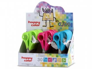 Noyczki dla dzieci, 14 cm, 30 szt. w opak., Happy Color