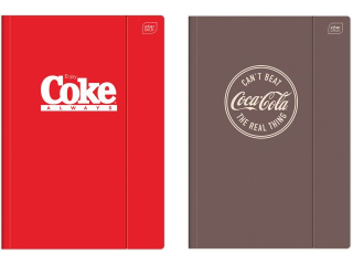 Teczka A4 z gumk Hybrid Coca Cola