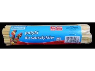 Patyki do szaszykw 20cm 1080 op. 200 szt.