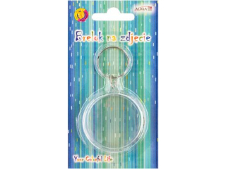 Brelok personalizowany na zdjęcie CB-3629 kółko z plexi, rozm. 5cm