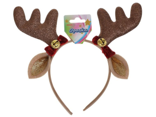 Opaska - reniferkolor: beowy, brzowy, zoty