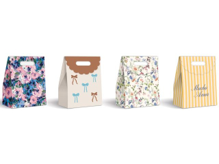 Torebka prezent.z zap.na rzep ma�a [opakowanie=12szt]