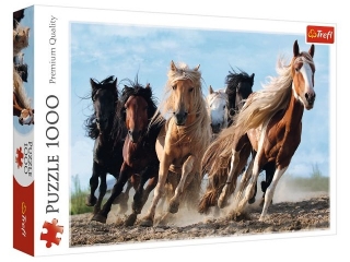 Puzzle "1000 Galopuj±ce konie" / Trefl