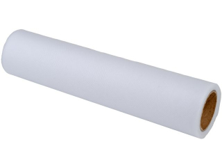 Tiul w rolce, kolor biały