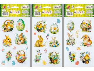 Wielkanocne naklejki do dekoracji