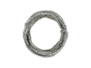 Drucik pluszowy DPK-31 metalizowany srebrny, rozm. 6mm x 11m