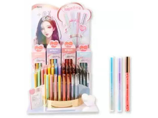 Zakreślacze Lip, 16 kolorów, 192szt w displayu, MG
