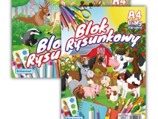 Blok rysunkowy A4 standard 6726 [opakowanie=10szt] (PW2)