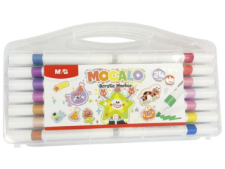 Marker akrylowy Mocalo Ergo, 24+4 kolory, MG