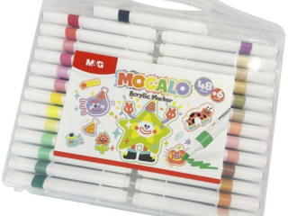 Marker akrylowy Mocalo Ergo, 48+6  kolor�w, MG