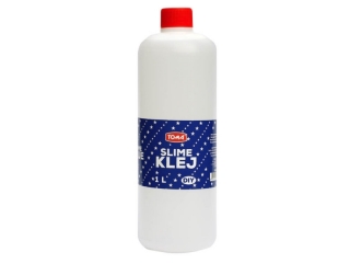 Klej SLIME w pynie 1000ml transparentny, przezroczysty Karton