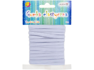 Gumka elastyczna GUM-2690 bia�a, rozm. 5mm x 5m