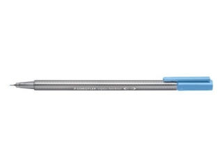 Cienkopis triplus, trjktny, 0.3 mm, jasny lazur, Staedtler [opakowanie=10szt]