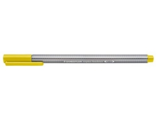 Cienkopis triplus, tr�jk�tny, 0.3 mm, musztardowy, Staedtler [opakowanie=10szt]