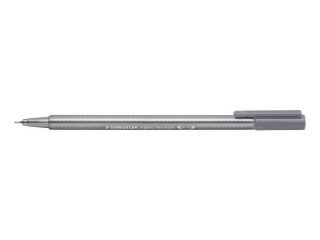 Cienkopis triplus, trjktny, 0.3 mm, gobi szary, Staedtler [opakowanie=10szt]