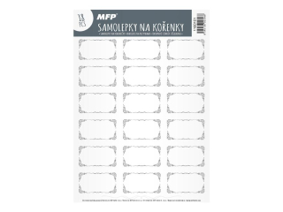 Naklejki na przyprawy MFP 15, 4x22, 5cm