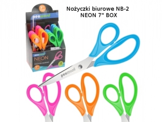 NOYCZKI BIUROWE NB-2 NEON 7" BOX