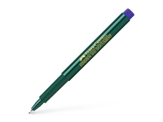CIENKOPIS FINEPEN 1511 0, 4MM NIEBIESKI FABER-CASTELL [opakowanie=10szt]