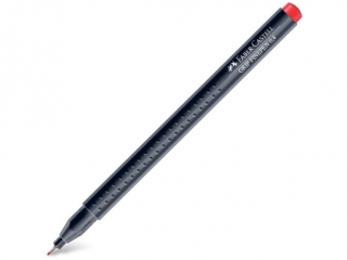 CIENKOPIS GRIP CZERWONY FABER-CASTELL