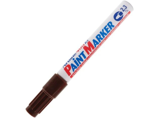 Marker olejowy ARTLINE ko�c�wka okr�g�a 2, 3mm - br�zowy [opakowanie=12szt]