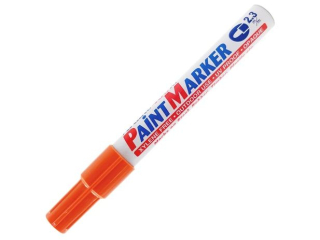 Marker olejowy ARTLINE ko�c�wka okr�g�a 2, 3mm - pomara�czowy [opakowanie=12szt]